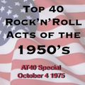 Top 40 Rock'n'Roll Acts of the 50s