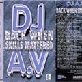 DJ A.Vee - Back When Skills Mattered (Side B)