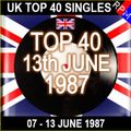 UK TOP 40 : 07-13 JUNE 1987