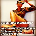 DRIVE TIME WEDNESDAY  13TH JAN 2021