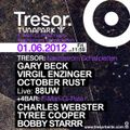 October Rust @ Tuna Park: E-Man-Ci-Pate Meets Nachtstrom Schallplatten - Tresor Berlin - 01.06.2012