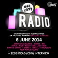 ONELOVE Radio - 6 June 2014 + Zeds Dead Interview