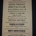 Good Friday Spectacular - Taurus Hi-Power v Unity Super Power@ A1 Club Deptford London UK 1.4.1988