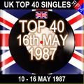 UK TOP 40 : 10 - 16 MAY 1987
