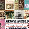 122- Old Time Country Shots (3 Febrero 2018)