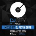 DJ Alvin Duke - DJcity UK Podcast - 23/02/16