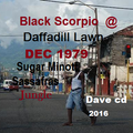 BLACK SCORPIO @ Daffadill Lawn  Selector Papa Screw _ Sugar Minott -Sassafras + more Dec 1979