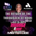 MISTER CEE THE RETURN OF THE THROWBACK AT NOON 94.7 THE BLOCK NYC 11/3/22