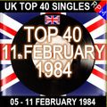 UK TOP 40 05-11 FEBRUARY 1984