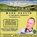 Mark Devlin set for Jam for Freedom Festival, 4/8/23