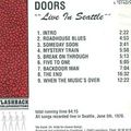 The Doors - 1970-06-05  Seattle Center, Seattle, USA 