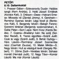 Dallamkoktél. Szerkesztő: Varga Péter. 1994.03.28. Petőfi rádió. 8.10-8.50.