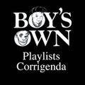 Test Pressing Japan / Corrigenda #1 / Boy`s Own Playlists