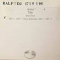 Ralf At Syncopate 17-5-95