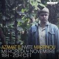 Azamat B invite Martinou - 04 Novembre 2015