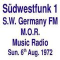 SüdWestFunk FM =>>  Easy Listening Music from South West German Radio  <<= Sun. 6th Aug. 1972