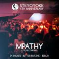 MPathy - live at Steyoyoke 4th Anniversary, Ritter Butzke, Berlin - 04-Mar-2016
