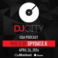 SpydaT.E.K - DJcity Podcast - Apr. 26, 2016