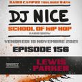 School of Hip Hop Radio Show special LEWIS PARKER - 19/11/2021 - Dj NICE
