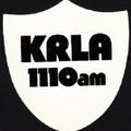 KRLA Pasadena 1110 AM  / composite early 60s to early 80s