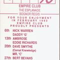 Eddie Richards - Empire Tonic 13.02.1993