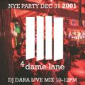 New Years Eve Party Mix 2001 @ 4 Dame Lane Dublin