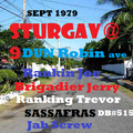 Sturgav @ 9 Dun robin Ave _Ranking Joe-Sassafras- Rankin Trevor- Briggy Jerry  Sept 1979 ( DB #515)