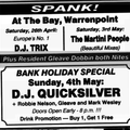 DJ Quicksilver & Mark Wesley Live @ Spank! in The Carlingford Bay Hotel, Warrenpoint (04-05-1997)