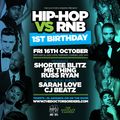 Hip Hop vs R&B 1st Birthday: Mixed By Russ Ryan (@MrRussRyan)