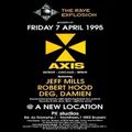 Jeff Mills @ The Rave Explosion - PK Studios Brüssel - 07.04.1995