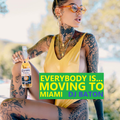 I LOVE DJ  BATON - EVERYBODY IS MOVING TO MIAMI PARTY
