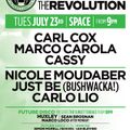 Carl Cox b2b Marco Carola live at Space Ibiza 23/07/2013