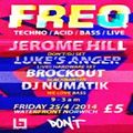 Luke's Anger (Live PA) @ FREQ Presents: DON’T! Recordings - The Waterfront Norwich - 25.04.2014