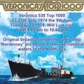 Veronica 538 Top 1000 23-27th July 1974 the 9th hour with Will Luikinga