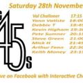 The 45s On-liner 28th November 2020 Set 6 Steve Green.