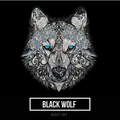 Black Wolf - Night Sky 002