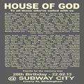 Paul Damage @ House Of God 20th Birthday - Subway City Birmingham - 22.02.2013