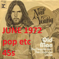 JUNE 1972 Soft rock, pop, folk & country etc on UK 45s