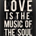 8-2-20 {LOVE IS THE MUSIC OF THE SOUL} TEE-COLEMAN