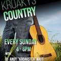 Kroaky's Country With Andy Watt - December 06 2020 www.fantasyradio.stream