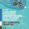 Josh Wink, Steve Bug, Chris Coco, Alix Alvarez - Live @ Ovum (Space, Ibiza) - 26-06-2012
