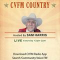 CVFM Country with Sam Harris Sunday 28 June 2020