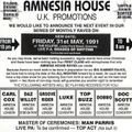 Top Buzz - Amnesia House @ The Eclipse, Coventry 31/05/1991