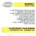 Session 7-Vocal Hit Mix-11-2001-DJ Don Bishop