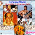Surtarang 30 Apr '15 - Pt II - Indian classical music at its finest