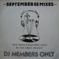 DMC Issue 32 Mixes September 85