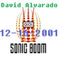 David Alvarado On Q101's Sonic Boom Radio Show 2001