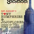 Tony Humphries & jojoflores Live at Peopl Montreal
