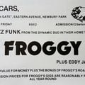 FROGGY LIVE AT OSCARS FRIDAY 20th NOVEMBER 1981