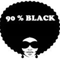 90 % BLACK